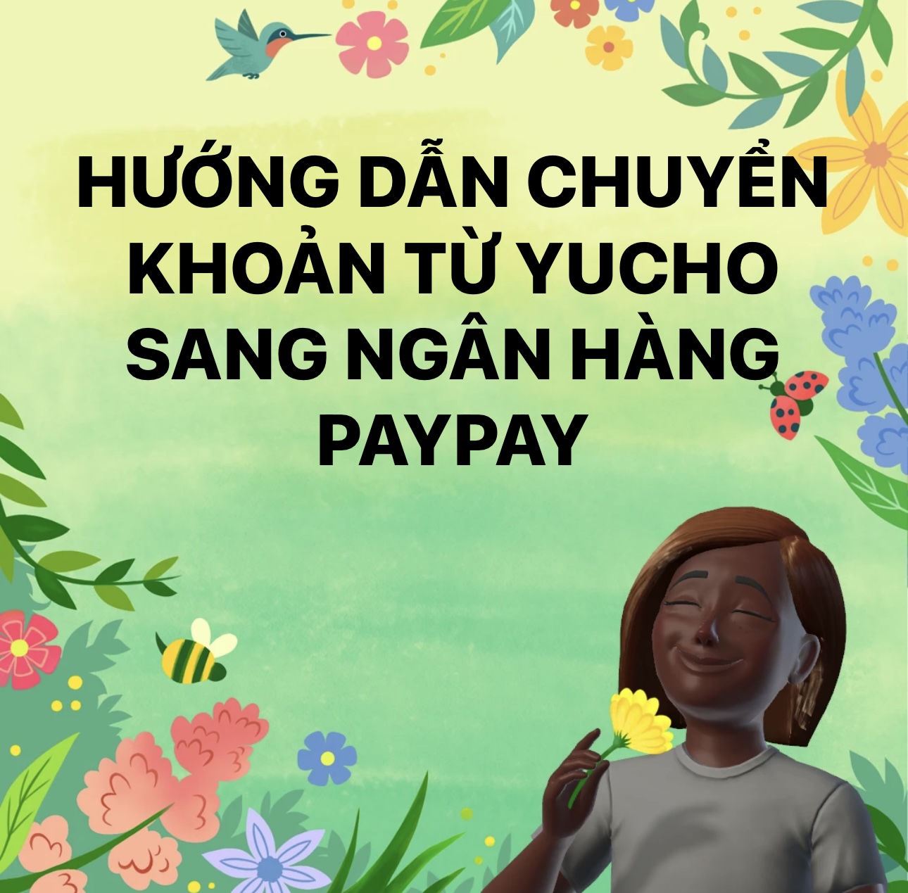 Cách chuyển khoản từ ngân hàng yucho qua ngân hàng Paypay 