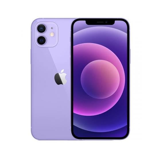 Iphone 12 thường 64G bản quốc tế pin 100% thay mới màu tím