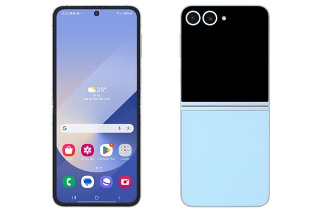 Galaxy Zflip6 12/256G bản quốc tế màu xanh Blue X docomo