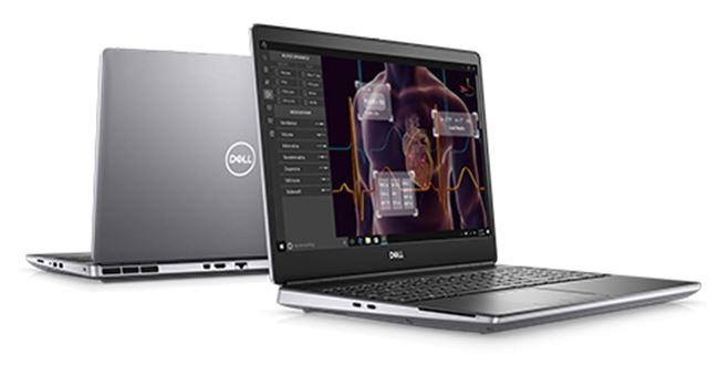 Laptop Dell Precision 7550 15.6inch i7 10750H/Ram 64G/SSD 512G/Card quadro T2000