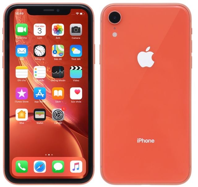 Iphone XR 128G bản quốc tế pin 87% màu hồng